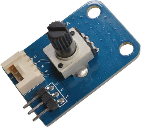 Wixine 2Pcs 10K Ohm Rotary Potentiometer Module for Arduino UNO, PIC, AVR, MCU, DSP