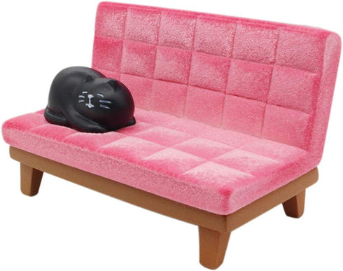 Bolley Joss Desk Cell Phone Holder Stand, Cute Pink Sofa with Cat Kitty for Home and Office