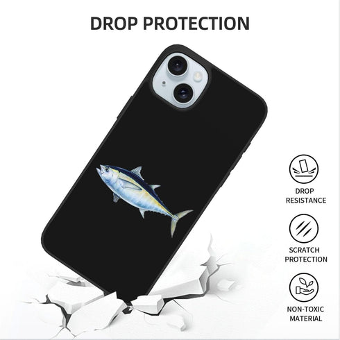 FXOMARLIN 15 15 Tuna Fish Dual Camera Case for iPhone and Plus