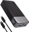 J2621 Power Bank 20000mAh, 45W PD3.0 QC 4.0 Fast Charging Battery Pack with LED Display for iPhone 15/16, MacBook