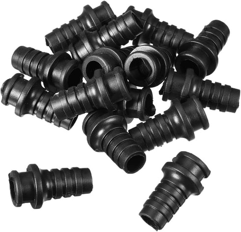 uxcell 15pcs 8-7mm PVC Strain Relief Cord Boot Protector for Power Tool Hose