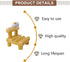 XMHBG 1PCS Cute Resin Phone Stand Mini Desktop Holder for All Smartphones, Adorable Home Office Desk Decor Accessory