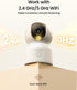 ZOSI 4K C518 360 2-Way 5GHz/2.4GHz 64G Indoor Security Camera, WiFi Pan/Tilt Pet/Dog/Baby Plug-in IP Camera, Auto