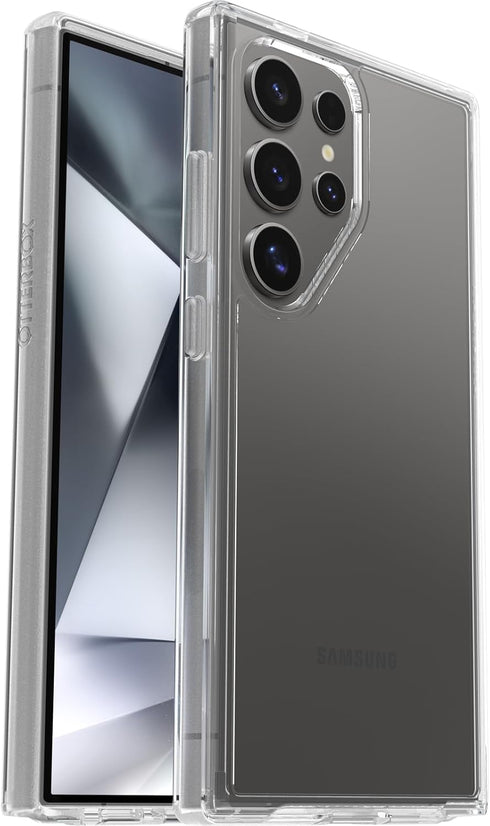 OtterBox S24 Symmetry Samsung Galaxy Ultra Series Clear Case - Clear, Ultra-Sleek, Wireless Charging Compatible, Raised