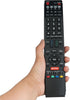 Replacement Remote Controller for Sharp Aquos Smart LED 3D HDTV, Models LC-60LE650U LC-60LE750U LC-70C6500U