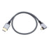 4K Cable,90 4K etc.(50cm) RIIEYOCA Micro HDTV to HDTV Adapter Degree Left Angle Micro hdtvMale to hdtvMale Aluminum