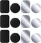 Generic 12-Pack Metal Plates for Magnetic Phone Holders, Ultra-Thin Adhesive Backing Metal Plates