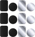 Generic 12-Pack Metal Plates for Magnetic Phone Holders, Ultra-Thin Adhesive Backing Metal Plates