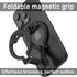 SHINEWEE 360 Stand,1/4" Dual Magnetic Ring Phone Mount - Foldable Rotation CNC Aluminum Screw,Cold Shoe Interface