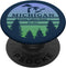 PopSockets Swappable PopGrip - Michigan Great Lakes State Lake Silhouette Souvenir