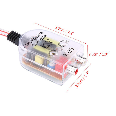 for high Low Converter for subwoofer Car Audio Converter Car Audio CD Amplifier Audio Subwoofer High to Low Frequency Divider Converter Regulator Filter Car Audio Video Stereo Amplifiers