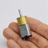 GGGMVGVFL 16mm 5V-12V 28RPM 030 Mini Gear Motor DC Slow Speed Full Metal Gearbox Large Torque Micro Reduction Motor