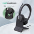 Yealink BHC70 Charging Stand for BH70 Bluetooth Headset, Fast Charging, 1.2m USB-A Cable (ONLY Charging Base)