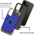 SEized Case for iPhone 14 Pro Max, Tie Dye Floral Mandala Durable Protection for Girl Women Boy Men
