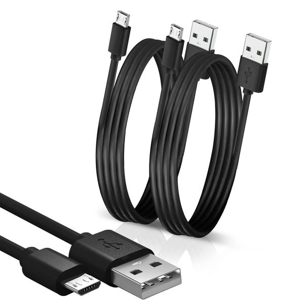 Micro USB Cable 2-Pack, Fast Charging Data Transfer Android USB Cord, Compatible with Kindle Fire HD, Galaxy S6/S7