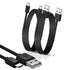 Micro USB Cable 2-Pack, Fast Charging Data Transfer Android USB Cord, Compatible with Kindle Fire HD, Galaxy S6/S7
