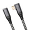 USB 3.2 Extension Cable 1.65FT, Short USB-C Extension Cable, Right Angle Male to Female Extension Charging, Supports