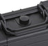 MEIJIA Portable IP67 Waterproof Hard Case - Elegant Black Camera Case with Customizable Fit Foam Insert
