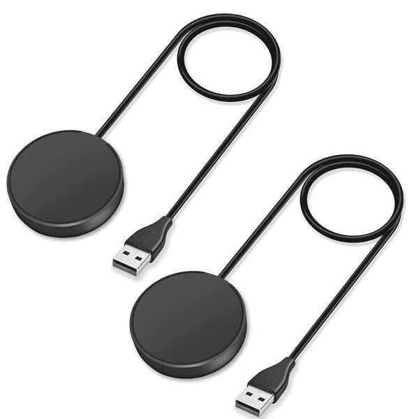 Trami 2 Pack Wireless Charging Dock Compatible with Samsung Galaxy Watch 7/6/6 Classic/5/5 Pro/4/4 Classic/3/Active