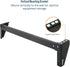 Tecmojo 2U 19" Vertical Wall Mount Rack,Foldable Vertical Rack and Wall Mountable Patch Panel Bracket,Server Rack