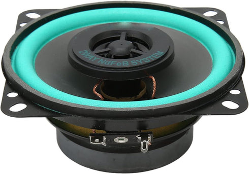 Car Speakers, 100W 4 Inch Loudspeaker, Wear Resistant High Fidelity Coaxial Loudspeaker for Car Sound Systems