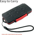 Memory Card Case, Water-Resistant Anti-Shock Holder for 12 SD SDXC SDHC + 12 Micro SD MSD TF Cards Storage Organizer