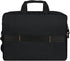 Amazon Basics 15.6 in Laptop Bag with Shoulder Strap and Handle, Large Capacity, Spacious Compartments, Black