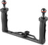 Underwater Video Light Stabilizer Tray, Lightweight Aluminium Tray for GoPro OSMO and Other Cameras with 1/4 inch Screw