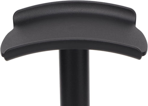 VBESTLIFE Headphone Stand, Earphone Holder with Aluminum Supporting Bar for All Headphones Size (Black)