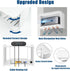 Yemotopro 2 Projector Shelf for Wall Thickened Big Space Heat Dissipation Layers Shelf for Projector, WiFi Router