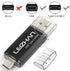 LEIZHAN USB C Flash Drive 32GB - Type C Thumb Drive for Samsung Galaxy S10, S10e, S9, S8, LG G5 G6, Black