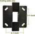 Yuarisx Projector Mount Wall Ceiling Bracket Adjustable Height and Tilt Extendable Arms DLP LCD Projection for Home