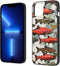 EMPYRI Salmon Printed Case for iPhone 13 Cases 6.1 Inch Shockproof Phone Case