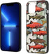 EMPYRI Salmon Printed Case for iPhone 13 Cases 6.1 Inch Shockproof Phone Case