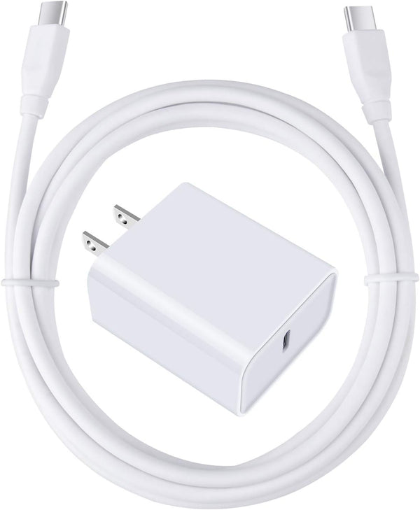 USB C Fast Charger for Google Pixel 9a, 9 Pro, XL, Fold 9, 20W 3A PD Power Adapter with 6FT Type C to C Cable
