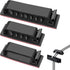 Cable Management Clips, 20 Pcs Black Self-Adhesive Wire Organizers for TV PC Ethernet Cable Under Desk