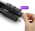 Rigych 6 3/8-16 Pcs Tripod Spike Feet - Thread, Rubber & Stainless Steel Spike Feet, Universal Anti-Slip