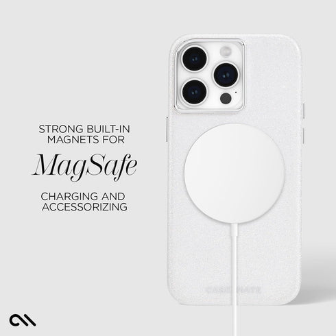 Case-Mate iPhone 15 Pro Max Case - Shimmer Iridescent, 12ft Drop Protection, Compatible with MagSafe, Anti-Scratch