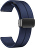 ALKAI N27 Smart Watch Band Compatible, Soft Silicone Magnetic Buckle Sport Wristband Replacement Straps