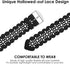 IDW13, IDW16, IDW19 Smartwatch Bands, Lamshaw 22mm Silicone Lace Replacement Straps for Various Watches
