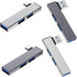 Argzm 90 4 2 USB2.0 1 USB3.0 Degree Portable USB C Hubs Port USB Expansion Fast Data Hubs with for PC Laptop