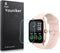 6 Pack Screen Protector Film Compatible with Tensky IDW19 1.8” Smart Watch, Crystal Clear HD Anti-Scratch