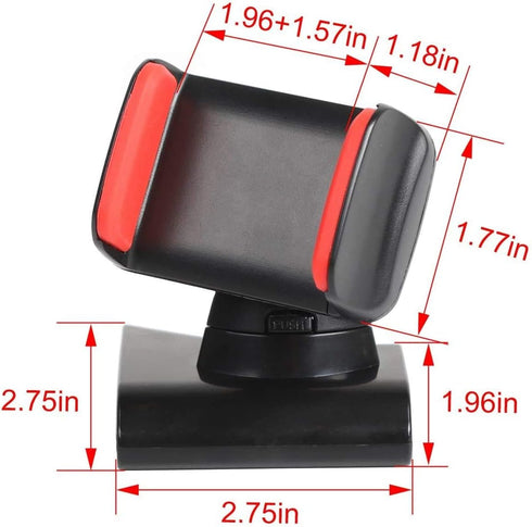 CheroCar Cellphone Mount for Jeep, Phone Holder for 2018-2020 Jeep Wrangler JL, Interior Accessories