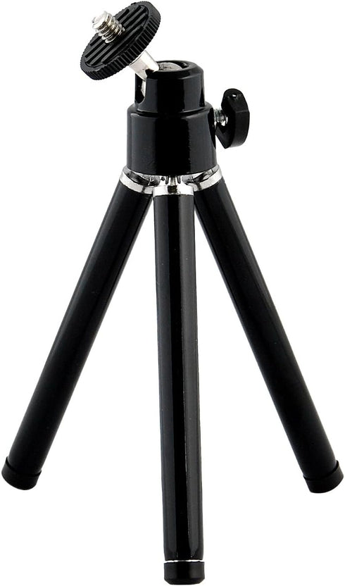 JacobsParts 7" Compact Mini Tripod with Pan Tilt Head by