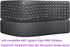 Ultra Thin Desktop PC Silicone Clear Keyboard Cover Skin Protector for Logitech Ergo K860 Wireless Ergonomic Keyboard