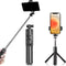Laugwey Portable Bluetooth Selfie Stick,Retractable Wireless Selfie Stick Mobile Phone Holder with Wireless