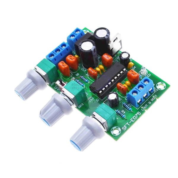 Reland Sun XR1075 Digital Audio Processor 12V Amplifier Preamp Prepositive Board Preamplifier Module