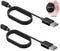 ENOMIR Smart Watch Charger Compatible, Lamshaw Magnetic Replacement Charger for ENOMIR LW51 Smart Watch (2 Pack-Black)