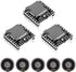 3PCS Mini MP3 Player Audio Module with 5PCS Metal Shell Round Internal Magnet Speaker, 2W 8Ohm MP3 Voice Decode Board