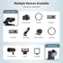 Jishane 71" 6.6 lb Camera Tripod,Lightweight Aluminum Phone Tripod with Wireless Remote, Phone Holder & Carry Bag